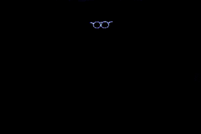 Invisible Unseen Man animated Christmas light display