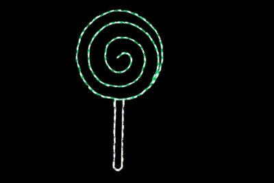 lollipop__08328 Lollipop candy Christmas light display