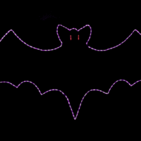 Flying Bat (2'10" H x 5'6" W)