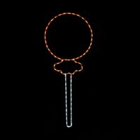 Orange Candy Sucker (4'6" H x 1'11" W)