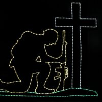 Praying Soldier (6'1" H x 7'3" W)