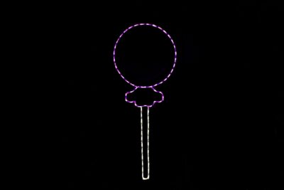 Purple Candy Sucker (4'6" H x 1'11" W)