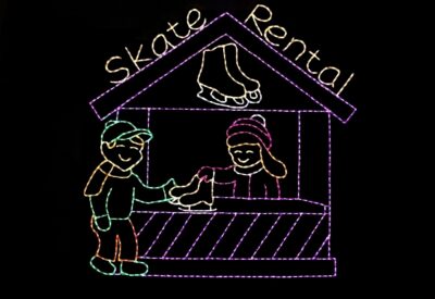 Ice Skate Rental (8'4" H x 8' 6" W)