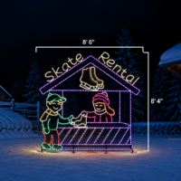 Ice Skate Rental (8'4" H x 8' 6" W)